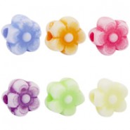Acryl kralen 7mm Summer Mix Multicolour